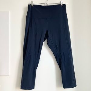 Lululemon Align navy blue crop 21” leggings